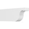 Ekena Millwork Standard Del Monte Architectural Grade PVC Rafter Tail, 3"W X 6"H X 16"L RFTP03X06X16DEL - alternate 1